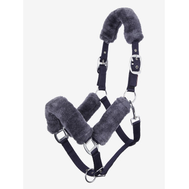 LeMieux Komfort-Halfter Marine / Grau Blau LeMieux Komfort-Halfter Marine / Grau Blau