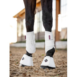 Geschlossene ProShell Gamaschen LeMieux Weiß Weiß
