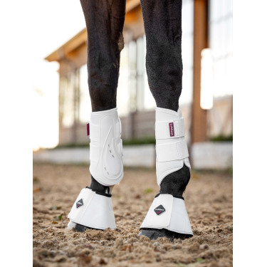 Geschlossene ProShell Gamaschen LeMieux Weiß Weiß