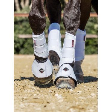 Geschlossene ProShell Gamaschen LeMieux Weiß Weiß