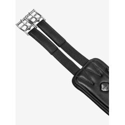 Springsattelgurt LeMieux Gel-Tek Anatomic Schwarz