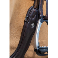 Springsattelgurt LeMieux Gel-Tek Anatomic Braun