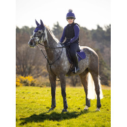 LeMieux Wildleder GP Square Schabracke Tintenblau