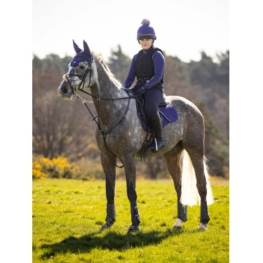 LeMieux Wildleder GP Square Schabracke Tintenblau LeMieux Wildleder GP Square Schabracke Tintenblau