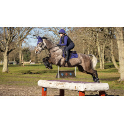 LeMieux Wildleder GP Square Schabracke Tintenblau