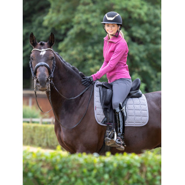LeMieux Carbon Mesh Square Dressur Schabracke Grau LeMieux Carbon Mesh Square Dressur Schabracke Grau