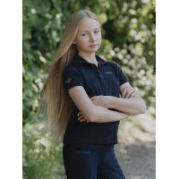 Polo Junior Pro LeMieux Marineblau