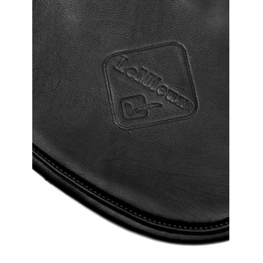 Lange anatomische LeMieux Gel-Tek-Gurt mit Magnet Schwarz