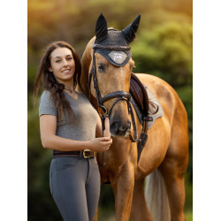 Fliegenhaube LeMieux Earth Moos Braun