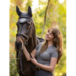 Fliegenhaube LeMieux Earth Moos Braun