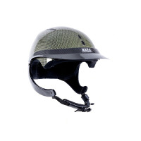 Casque Naca Gravity XP carbone kevlar Kevlar brillant / noir
