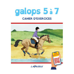 Übungsheft Galopp 5 bis 7 mit Videos Lavauzelle
