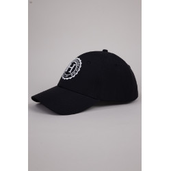 Botschafter-Softshell-Kappe Harcour Schwarz / Weiß