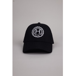 Botschafter-Softshell-Kappe Harcour Schwarz / Weiß