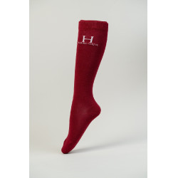 Badminton-Socken Harcour Rubin Rot