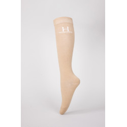 Badminton-Socken Harcour Sand Beige