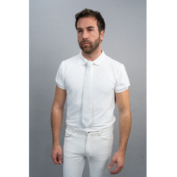 Krawatte Harcour Corbi Weiß Weiß