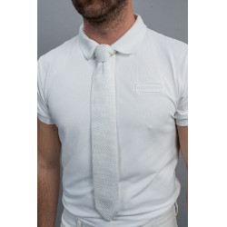 Krawatte Harcour Corbi Weiß Weiß