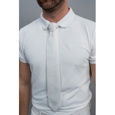 Krawatte Harcour Corbi Weiß Weiß