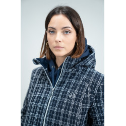 Daunenjacke Harcour Jewel Marine / Weiß Blau