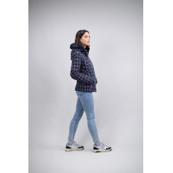 Daunenjacke Harcour Jewel Marine / Weiß Blau