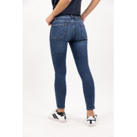 Jean Slim Harcour Preppy Rohes Leder