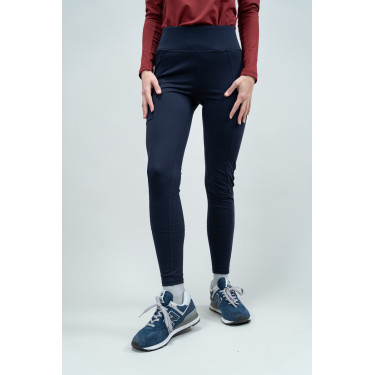 Leggings Full Grip Fleece Harcour Pakita Marine Marineblau Leggings Full Grip Fleece Harcour Pakita Marine Marineblau