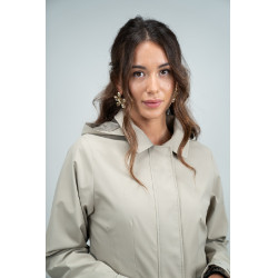 Long Trench Coat Harcour Tweeta Beige