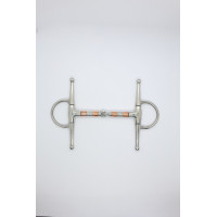 Nadelgebiss Messingrollen 13 mm Harcour Edelstahl Grau