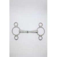 Mors Pessoa 2 Ringe 21 mm Harcour Edelstahl Grau