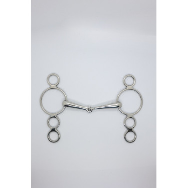 Pessoa Gebiss 3 Ringe 18 mm Harcour Pessoa Gebiss 3 Ringe 18 mm Harcour