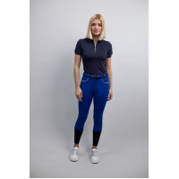 Harcour Boogie Vollbesatz-Reithose Elektrisches Blau Harcour Boogie Vollbesatz-Reithose Elektrisches Blau