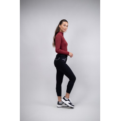 Reithose Fleece Harcour Jaipur Schwarz