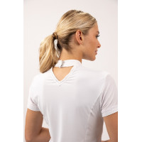 Turnierpolo Harcour Evita Weiß Weiß