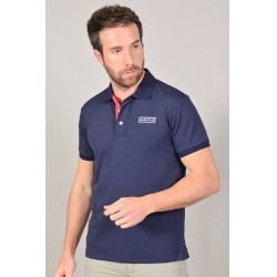 Polo Harcour Pitoh Marine Marineblau