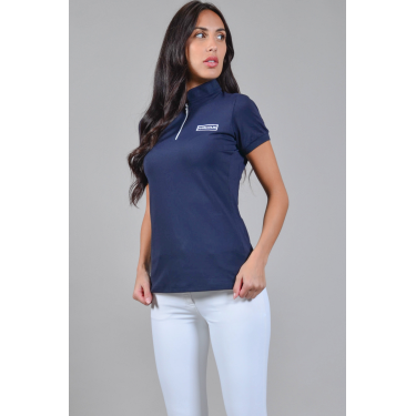 Polo Harcour Pivah Marine Marineblau