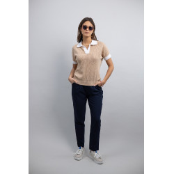 Polo Harcour Pomelo Sand Beige