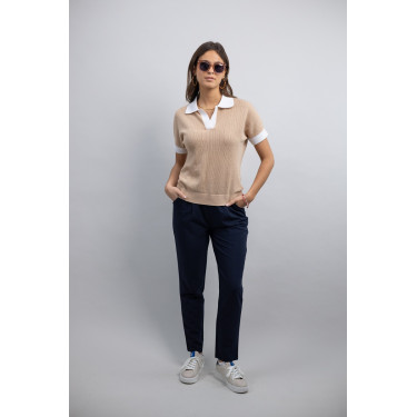 Polo Harcour Pomelo Sand Beige