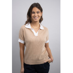 Polo Harcour Pomelo Sand Beige