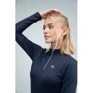 Technisches Polo Harcour Pacific Marine Marineblau