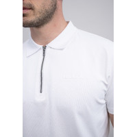 Technisches Poloshirt Harcour Pavo Weiß Weiß