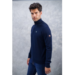 Harcour Douglas Pullover Marine Marineblau