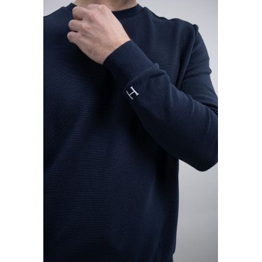 Harcour Paulo Pullover Marine Marineblau