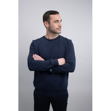Harcour Paulo Pullover Marine Marineblau