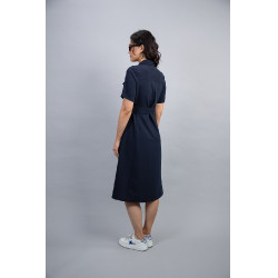 Harcour Disca Kleid Marine Marineblau Harcour Disca Kleid Marine Marineblau