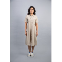 Harcour Disca Kleid Sand Beige