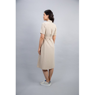 Harcour Disca Kleid Sand Beige