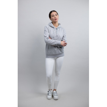 Hoodie Harcour Samy Meliertes Grau