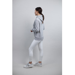 Hoodie Harcour Samy Meliertes Grau
