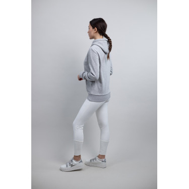 Hoodie Harcour Samy Meliertes Grau